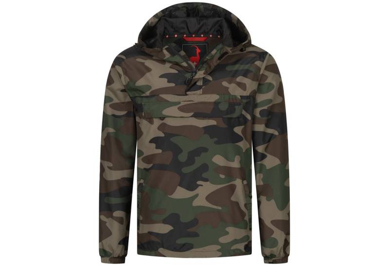 Höhenhorn Windbreaker Lepon Herren Jacke für Männer Schlupfjacke mit Brusttasche Camoflage, seitlicher Reißverschluss von Höhenhorn