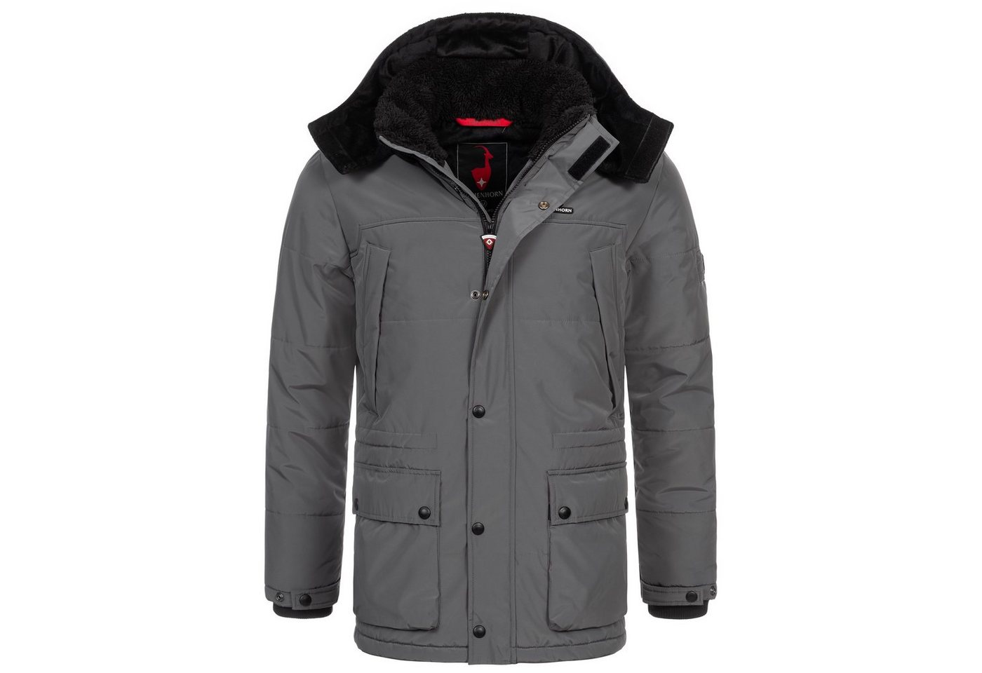 Höhenhorn Winterjacke Mangard Herren Winter Jacke Steppjacke Gefüttert Winterjacke Parka von Höhenhorn