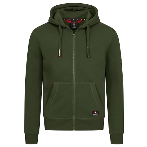 Höhenhorn Woodberg Herren Hoodie Pullover Grün Gr. S von Höhenhorn