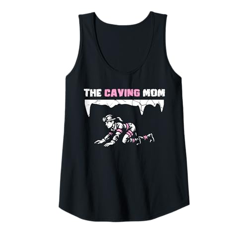 Damen The Caving Mom Mothers Day Caving Spelunker Tank Top Damen The Caving Mom Mothers Day Caving Spelunker Tank Top von Höhlenforscher Design Idee Spelunking