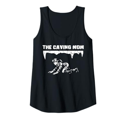 Damen The Caving Mom Mothers Day Caving Spelunker Tank Top Damen The Caving Mom Mothers Day Caving Spelunker Tank Top von Höhlenforscher Design Idee Spelunking