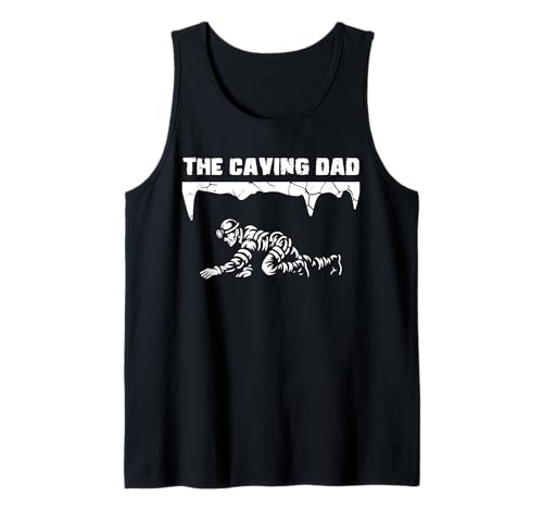 Herren The Caving Dad Fathers Day Caving Spelunker Tank Top Herren The Caving Dad Fathers Day Caving Spelunker Tank Top von Höhlenforscher Design Idee Spelunking
