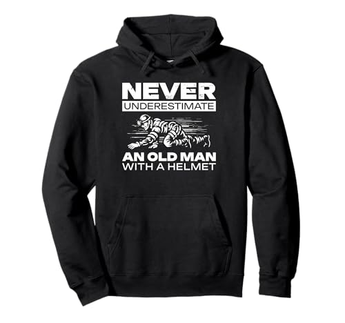 Never Underestimate An Old Man With A Helmet Caving Pullover Hoodie Never Underestimate An Old Man With A Helmet Caving Pullover Hoodie von Höhlenforscher Design Idee Spelunking