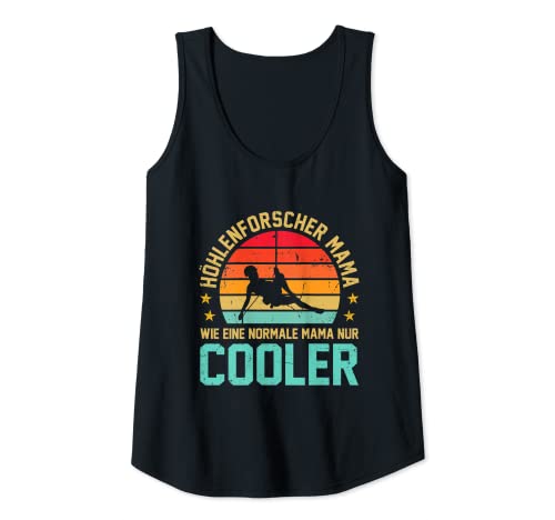 Damen Höhlenforscher Mama Höhlenforschung Höhlenkunde Höhle Tank Top Damen Höhlenforscher Mama Höhlenforschung Höhlenkunde Höhle Tank Top von Höhlenforschung Geschenkidee für Höhlenforscher