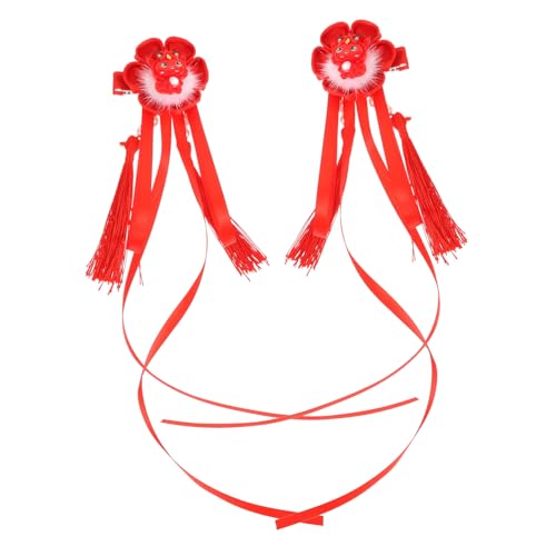 Hoement 1paar Chinesische Haarschmuck Quaste Haarnadeln Drachen Haarspangen Für Festliche Haaraccessoires Für Neujahr Hochzeiten Und Anlässe von Hoement