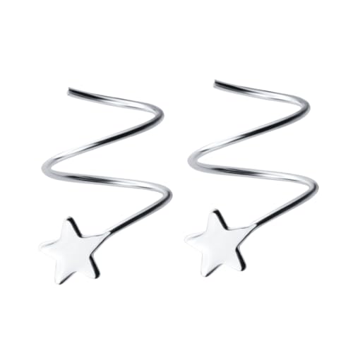 Hoement 1 Paar Ohrringe für Damen Ohrringe mit Kreativen Blumendesign Hypoallergen für Täglichen Gebrauch Leicht und Angenehm zu Tragen von Hoement