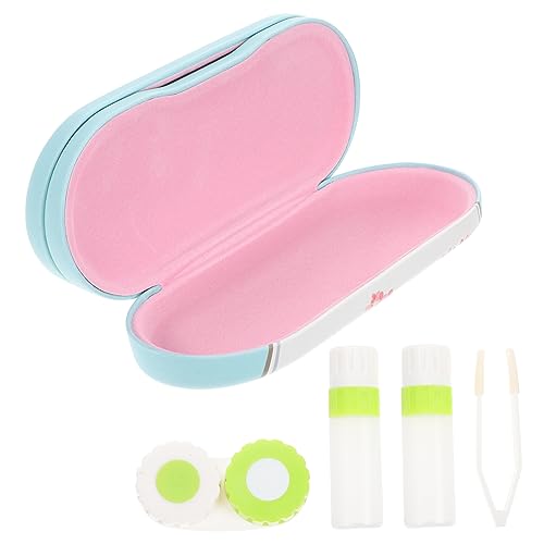 Hoement Brillenbox Brillenetui Mit Versiegelung Und Auslaufsicherem Design Ideal Für Reisebedarf von Hoement