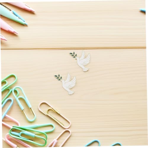 Hoement 3 Stück Teiliges Friedens Tauben Anstecknadeln aus Robustem Metall Leichter und Komfortabler Vogel Lapel Pin mit Design Stilvolle Brosche für Kleidung Rucksäcke Hüte Unisex Schmuck von Hoement