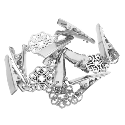 Hoement 4 Stück Retro Cardigan Kragen Clips Robustem Legierungs Material Glatte Kanten Schützen Kleidung für Büro Formelle und von Hoement