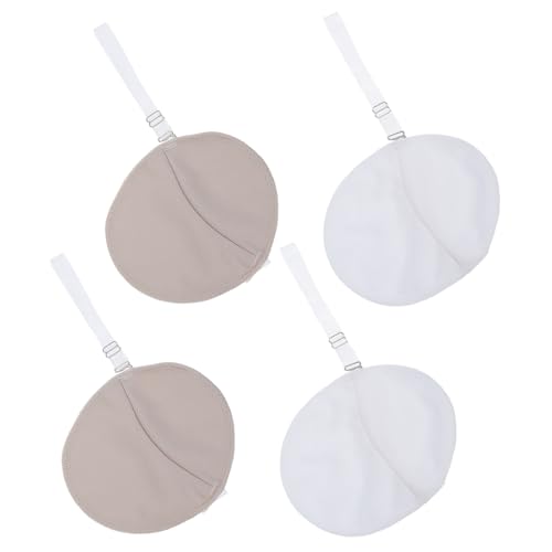 Hoement 2paare Unterarm Schweißpads Wiederverwendbare Waschbare Achselpads Mit Schulterträgern Unsichtbare Schweißschutzpolster Für Damen Und Herren Schweißabsorbierend Transparent von Hoement