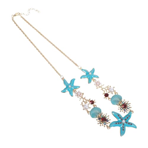 Hoement Anhänger Halskette Boho Stil Leichtes Sommer Strandschmuck Damen Muschel Charm Küsten Schmuck für Strandpartys von Hoement