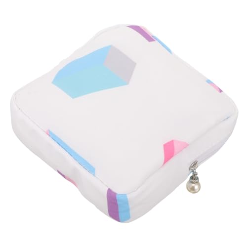 Hoement Damenbinden-Aufbewahrungstasche Mit Muster Organizer Für Damenbinden Tragbar Als Kosmetiktasche Oder Handtasche von Hoement