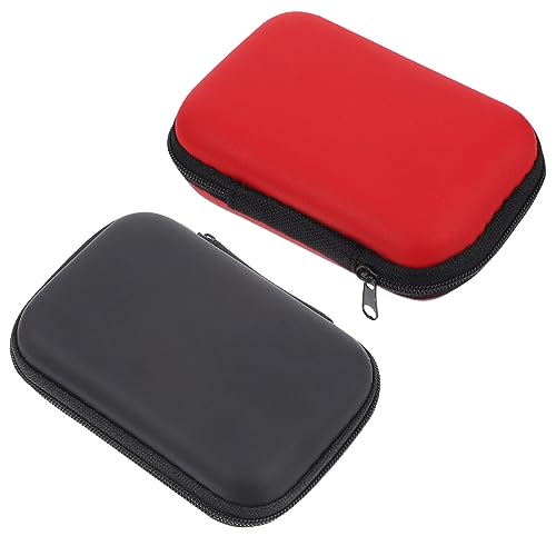 Hoement 4 Stücke Gitarre Pick Lagerung Box Reise Organizer Fall Zipper Gitarre Pick Für Musik Parteien von Hoement