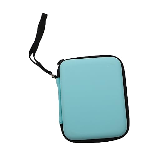 Hoement Gitarren-Pick-Tasche leicht Organizer Reise-Organizer-Box Himmelblau Kunststoff von Hoement