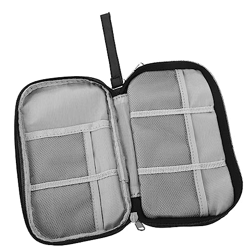 Hoement Kabel Organizer Für Reisen Klein Und Leicht Elektroniktasche Mit Gummizug Für Koffer Und Taschen Zum Ordnen Von Kabeln Und Ladegeräten von Hoement