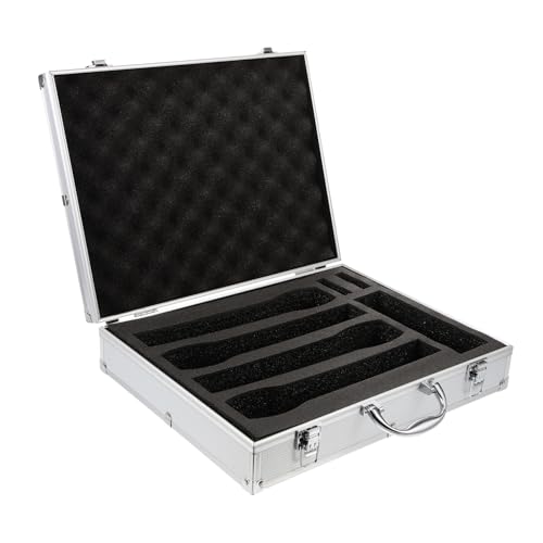 Hoement Mikrofontasche Mit Griff Aufbewahrungsbox Für Mikrofone Handmikrofontasche Tragbarer Mikrofon-Organizer von Hoement