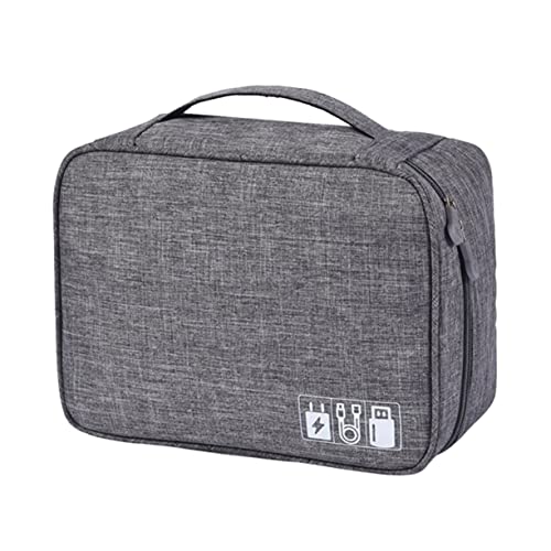 Hoement Organizer Für Elektronikzubehör Kabel Und Ladegeräte Kompakt Und Leicht Für Reisen Und Auto von Hoement
