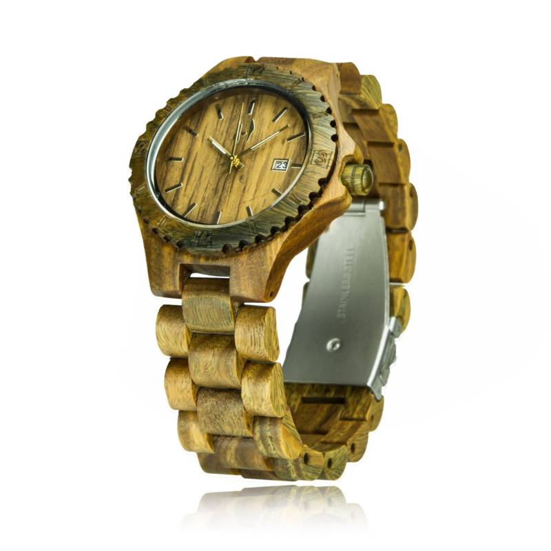 Hoentjen, Hölzerne Uhr - Victoria | Mit Seiko Uhrwerk von HoentjenCreatie