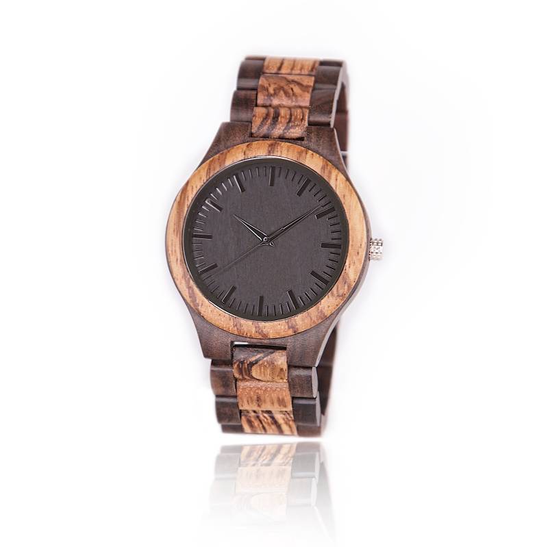 Hoentjen Dutch Design, Holz Uhr - Galapagos | Mit Seiko-Uhrwerk von HoentjenCreatie