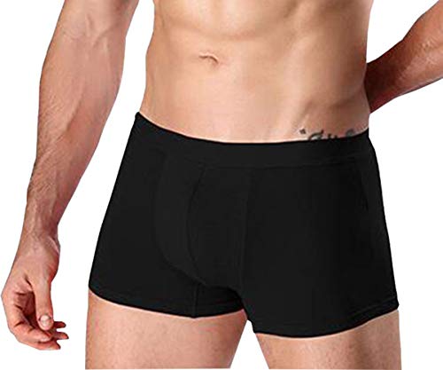 Hoerev Packung mit 5 Herren Super Soft and Comfortable Fiber Slips Trunks Unterwäsche, 5 Gemischt, XL von Hoerev