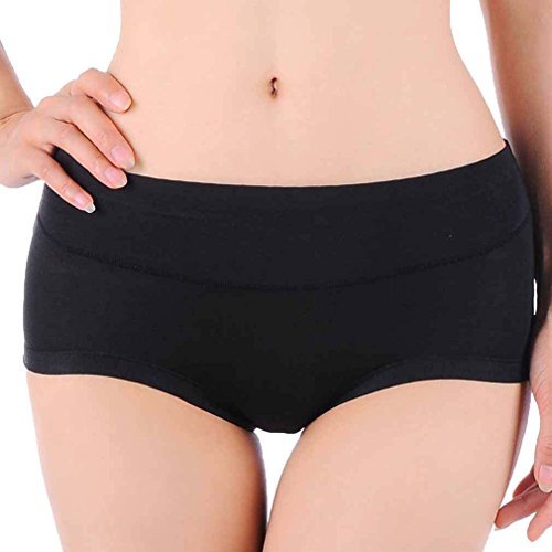 Hoerev Womens Comfort Bambusfaser Kurze Panty, 3er Pack von Hoerev