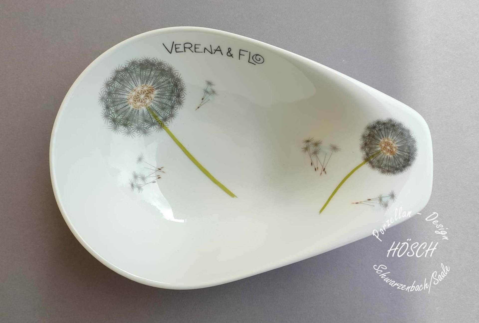 Schale Müsli Plätzchen 21 cm Lang Höhe 6, 0 Pusteblume Personalisiertes Geschenk Hochzeit Beste Freundin Porzellan Schale Müsli Plätzchen 21 cm Lang Höhe 6, 0 Pusteblume Personalisiertes Geschenk Hochzeit Beste Freundin Porzellan von HoeschPorzellan