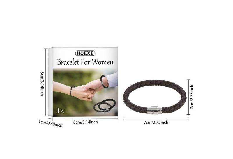 Hoexe Armband Hoexe Paararmband – geflochtenes PU-Lederband Hoexe Armband Hoexe Paararmband – geflochtenes PU-Lederband von Hoexe