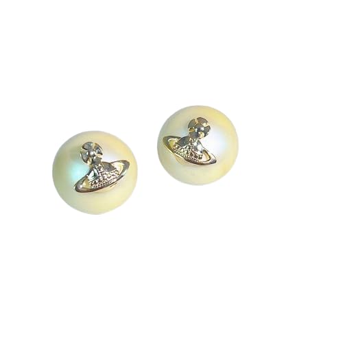 Hofar Queen Elegante Retro-Ohrringe mit Perlen für Frauen, geeignet für Partys, vergoldet, modisches Geschenk für Frauen, Zink, Kein Edelstein Hofar Queen Elegante Retro-Ohrringe mit Perlen für Frauen, geeignet für Partys, vergoldet, modisches Geschenk für Frauen, Zink, Kein Edelstein von Hofar