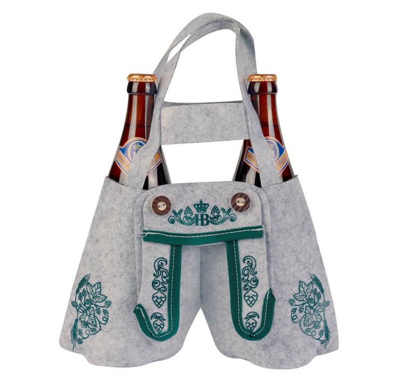 Hofbräuhaus München Tragetasche Flaschentaschen und -Holster, aus robustem Filz gefertigt von Hofbräuhaus München