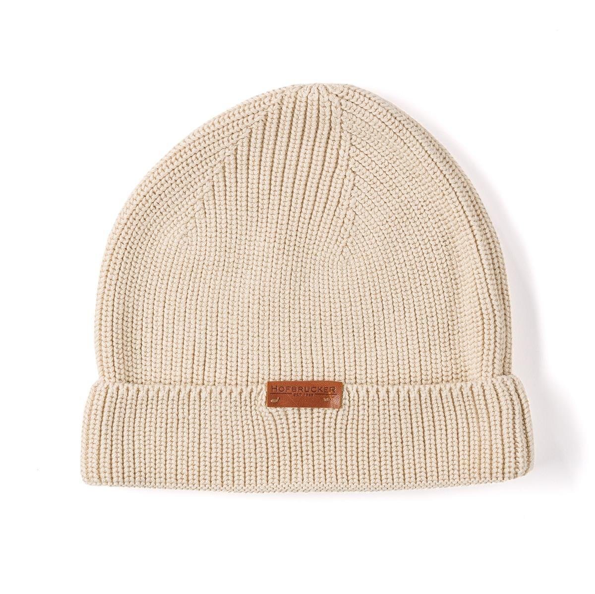 Hofbrucker seit 1948 Beanie Beanie Beige (1-St) von Hofbrucker seit 1948