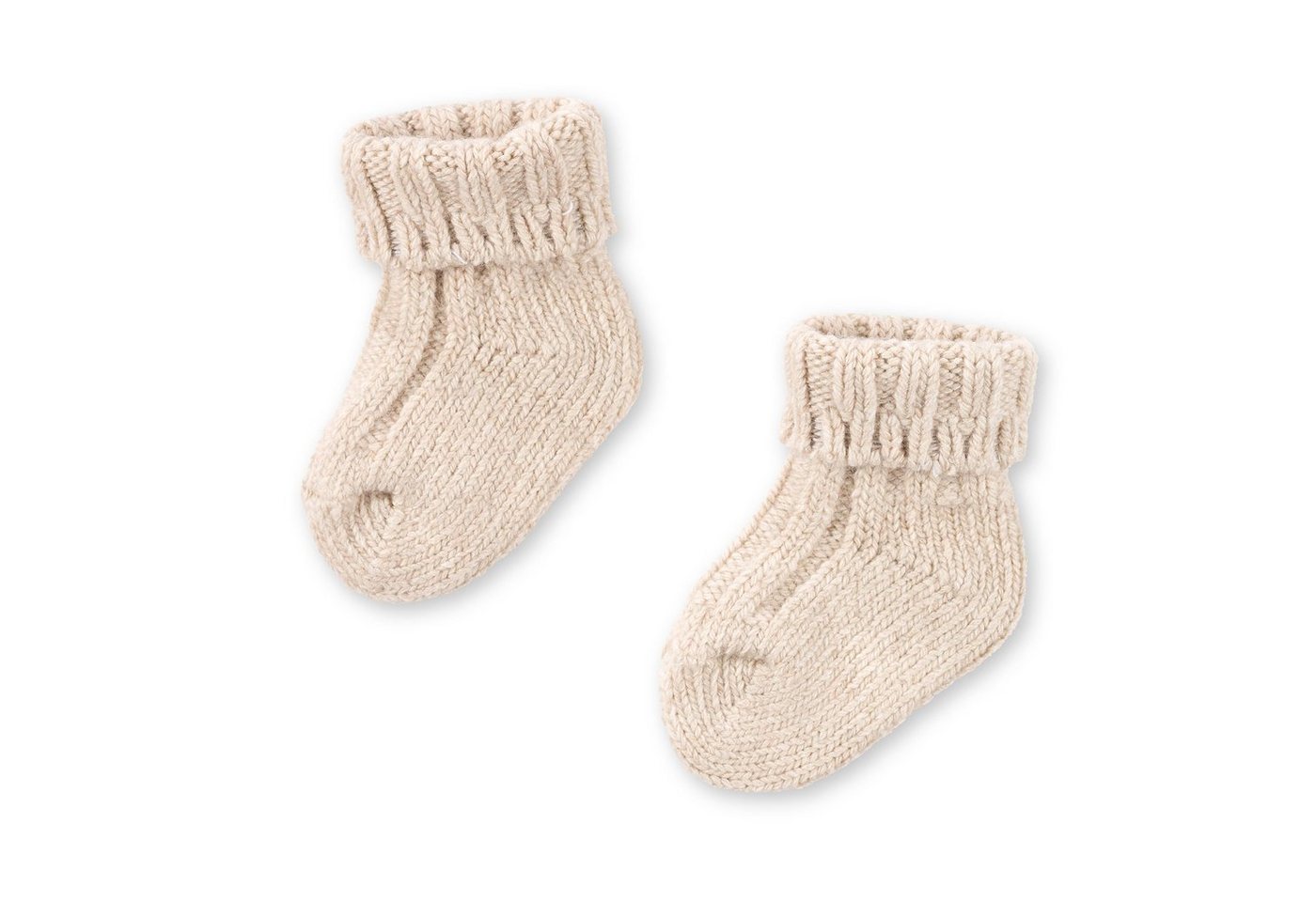 Hofbrucker seit 1948 Haussocken Baby Socken Kaschmir Sand 7 - 12 Monate von Hofbrucker seit 1948