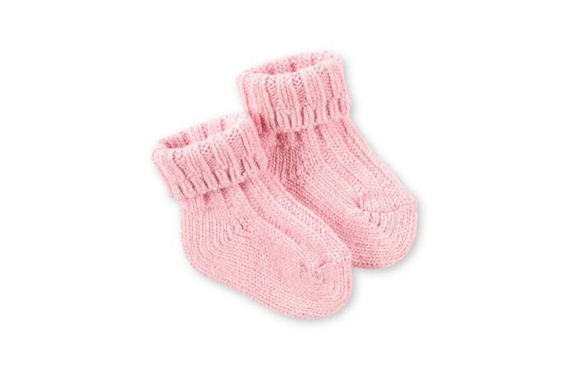 Hofbrucker seit 1948 Haussocken Baby Socken Kaschmir Zart Rosa 7 - 12 Monate von Hofbrucker seit 1948