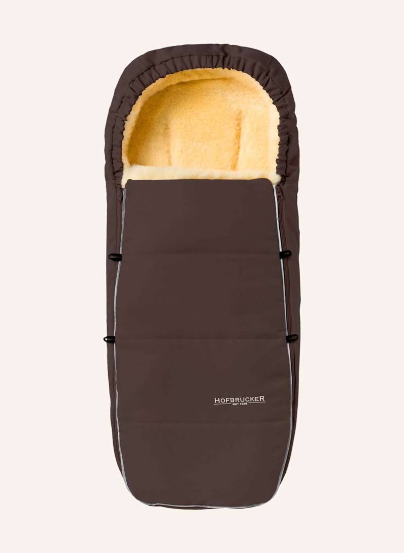 Hofbrucker Fußsack  Alaska braun von Hofbrucker