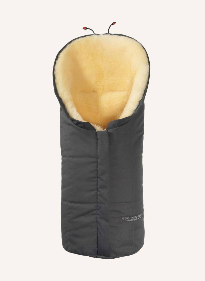 Hofbrucker Fußsack Aus Lammfell Eskimo grau von Hofbrucker