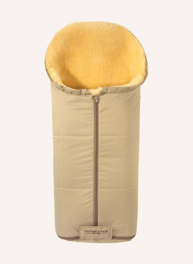 Hofbrucker Fußsack Iglu beige von Hofbrucker