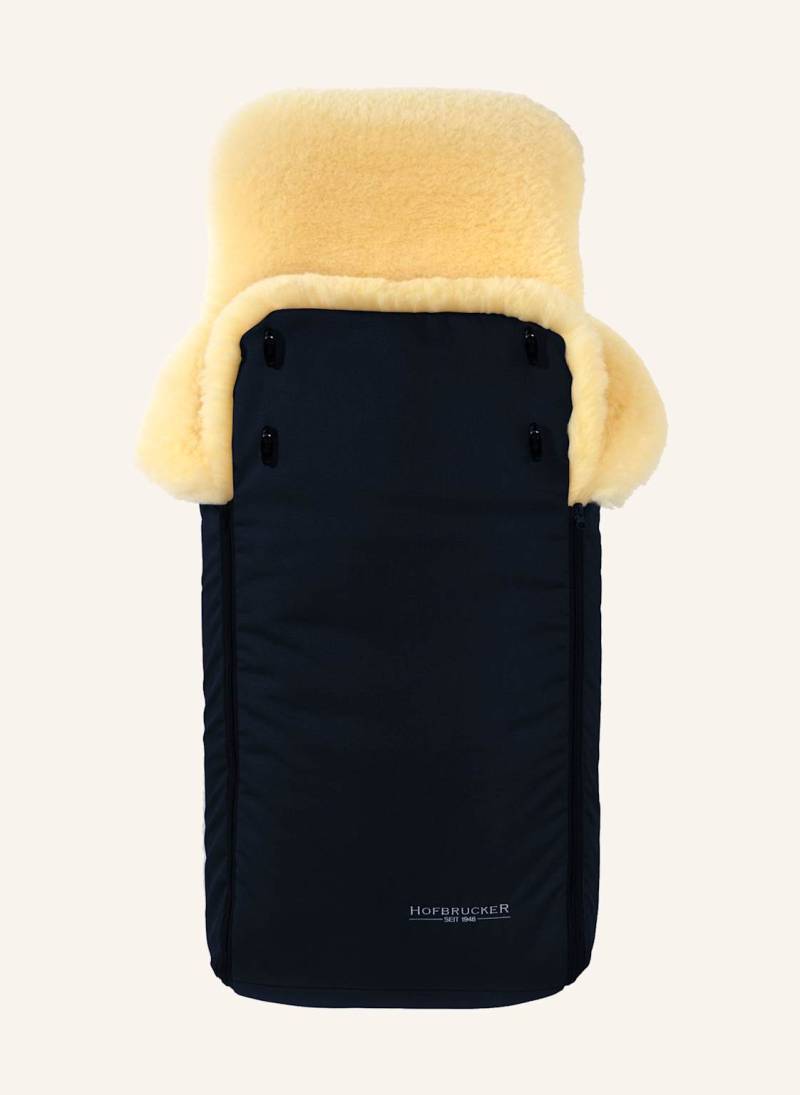 Hofbrucker Fußsack Luxus blau von Hofbrucker
