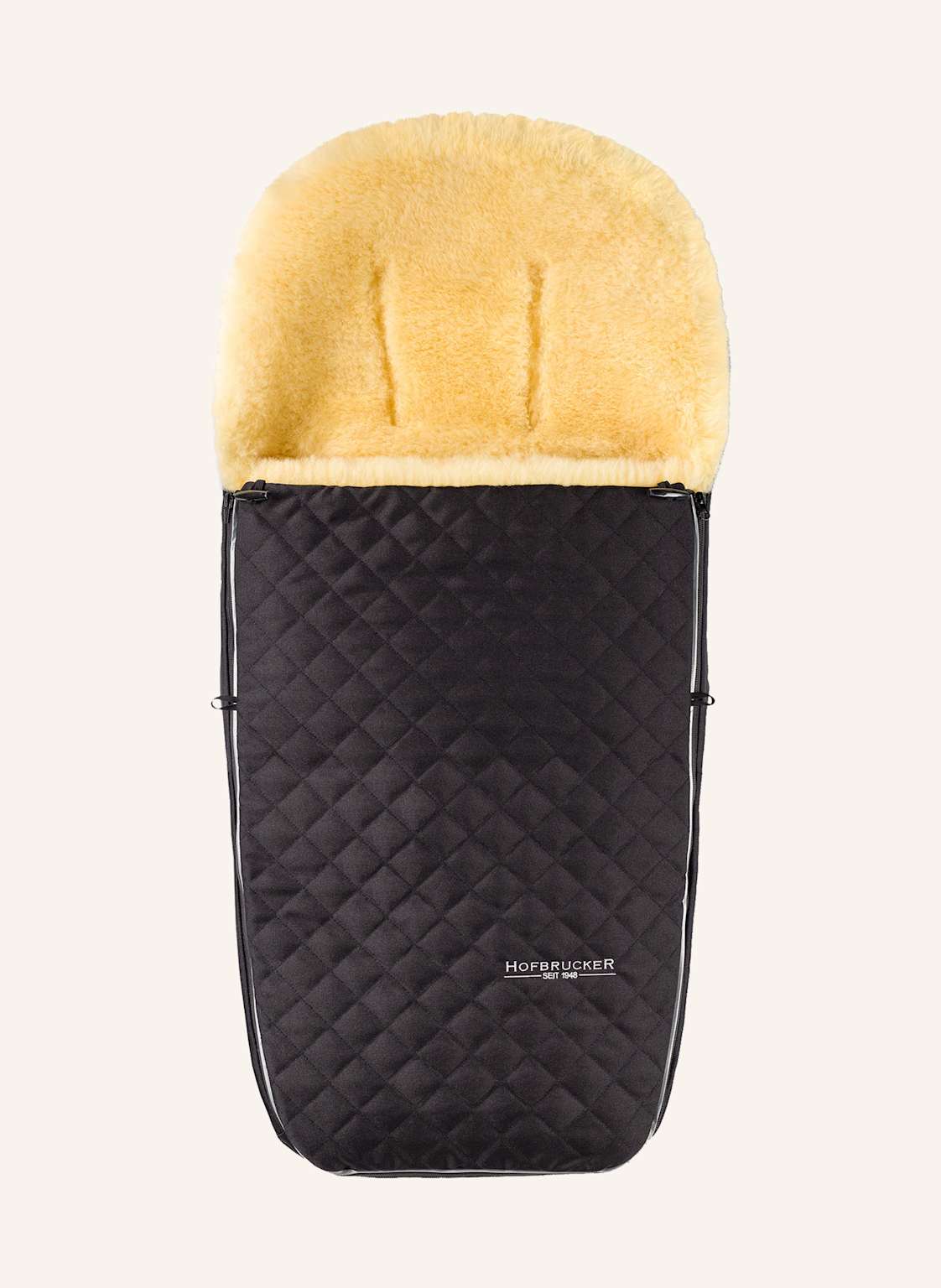 Hofbrucker Fußsack Polaris schwarz von Hofbrucker