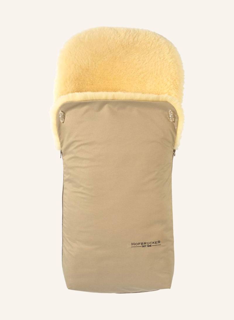 Hofbrucker Fußsack Putzi beige von Hofbrucker