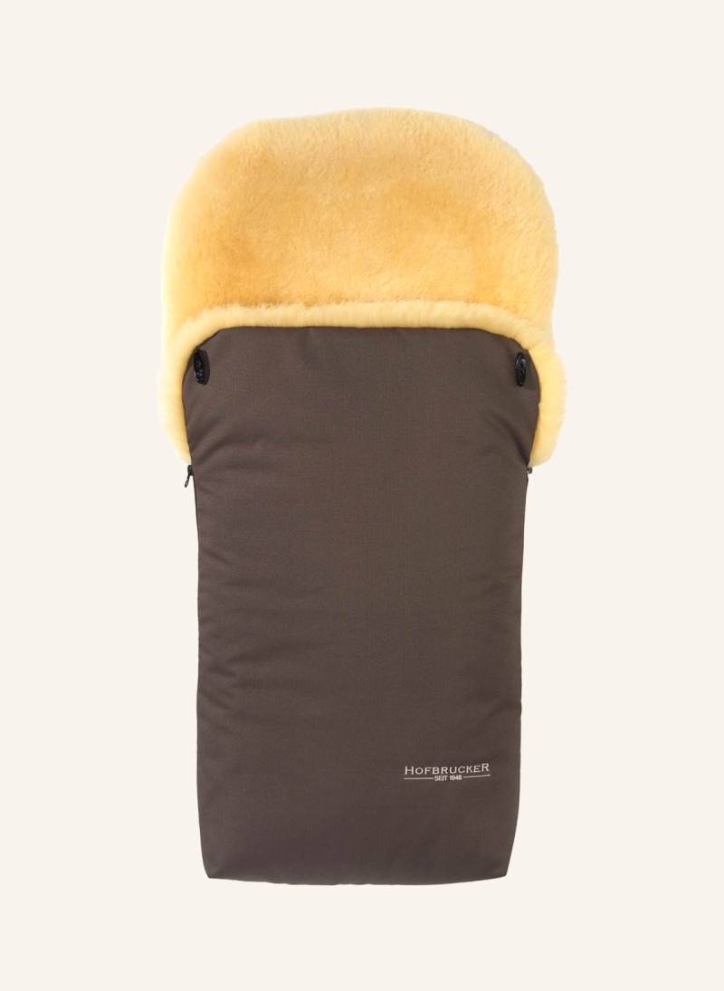 Hofbrucker Fußsack Putzi braun von Hofbrucker