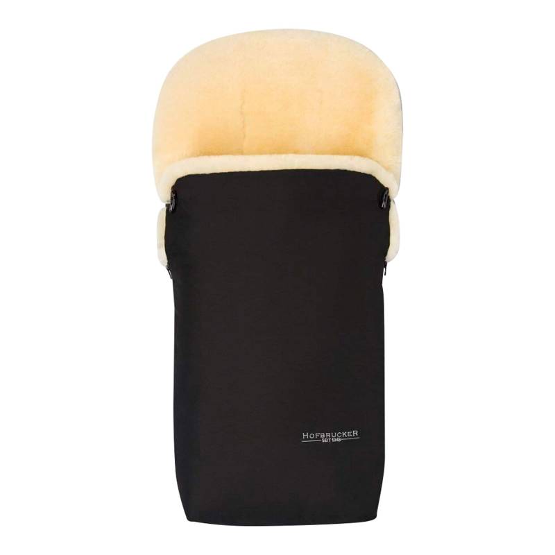 Hofbrucker Lammfellfußsack Putzi schwarz von Hofbrucker