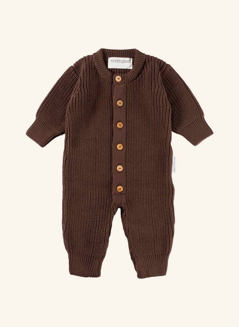 Hofbrucker Strick-Overall Leo braun Hofbrucker Strick-Overall Leo braun von Hofbrucker