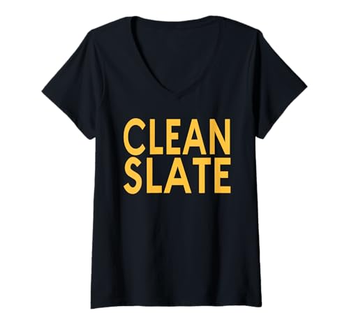 Damen Neuanfang Frischer Start Motivation Genesung Zitat T-Shirt mit V-Ausschnitt Damen Neuanfang Frischer Start Motivation Genesung Zitat T-Shirt mit V-Ausschnitt von Hoffnung und Lebenswandel Unterstützung