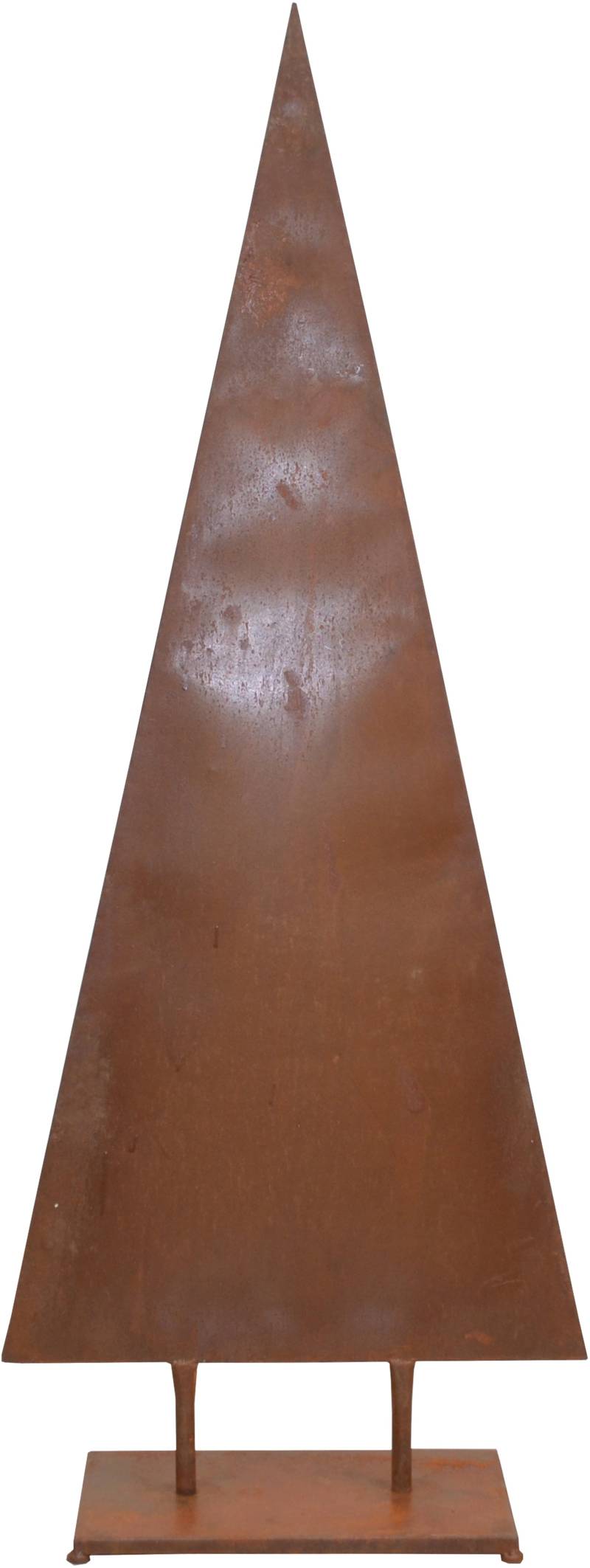 HOFMANN LIVING AND MORE Dekobaum "Weihnachtsbaum, Weihnachtsdeko aussen" aus Metall, mit rostiger Oberfläche von Hofmann Living And More