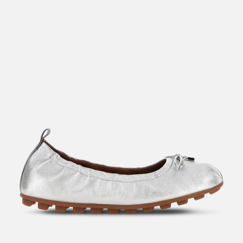 Hogan - Ballerinas Hogan Olympia, SILBER, 40.5 - Schuhe von Hogan