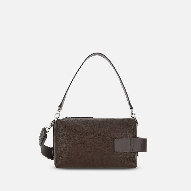 Hogan - Bauletto Hogan Script Mini, BRAUN,  - Taschen Hogan - Bauletto Hogan Script Mini, BRAUN,  - Taschen von Hogan