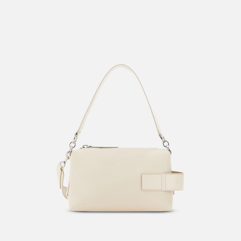 Hogan - Bauletto Hogan Script Mini, CREME,  - Taschen von Hogan