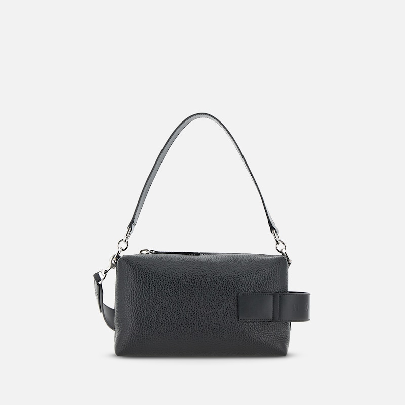Hogan - Bauletto Hogan Script Mini, SCHWARZ,  - Taschen von Hogan