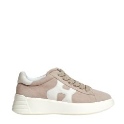 Hogan Beige Wildleder Rebel Damen Sneaker von Hogan