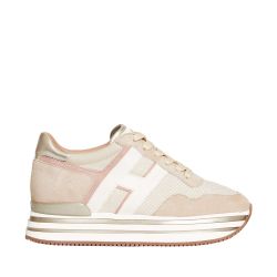 Hogan Beige Wildleder Sneakers Für Damen von Hogan