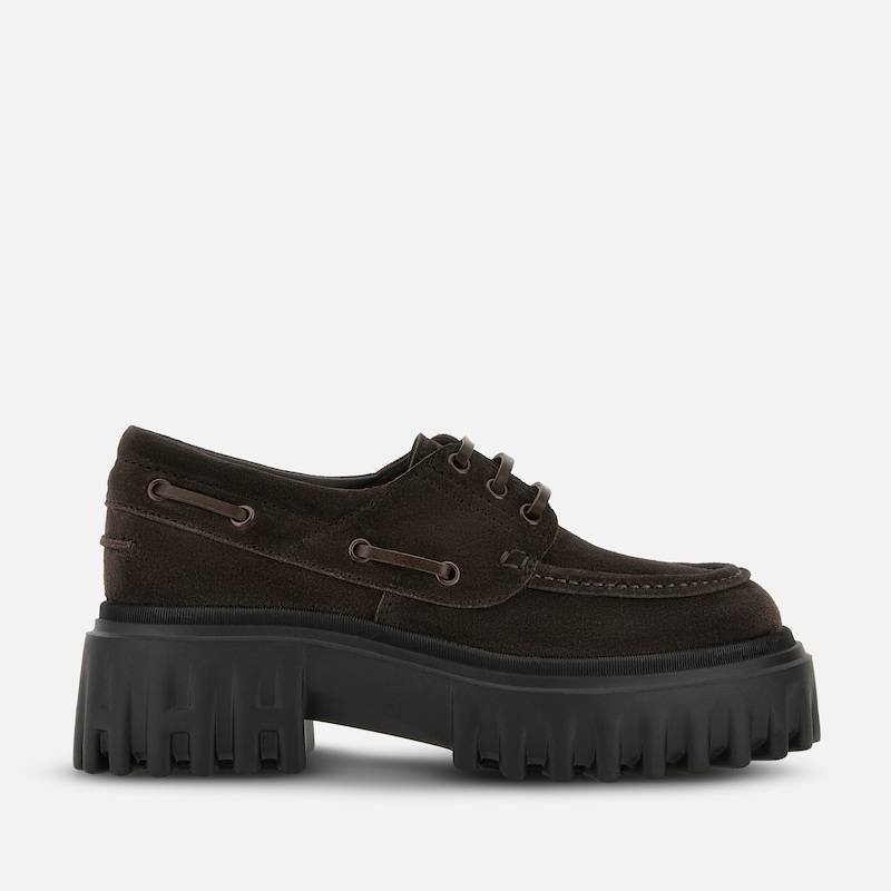 Hogan - Bootsschuhe Hogan H700, BRAUN, 40 - Schuhe von Hogan